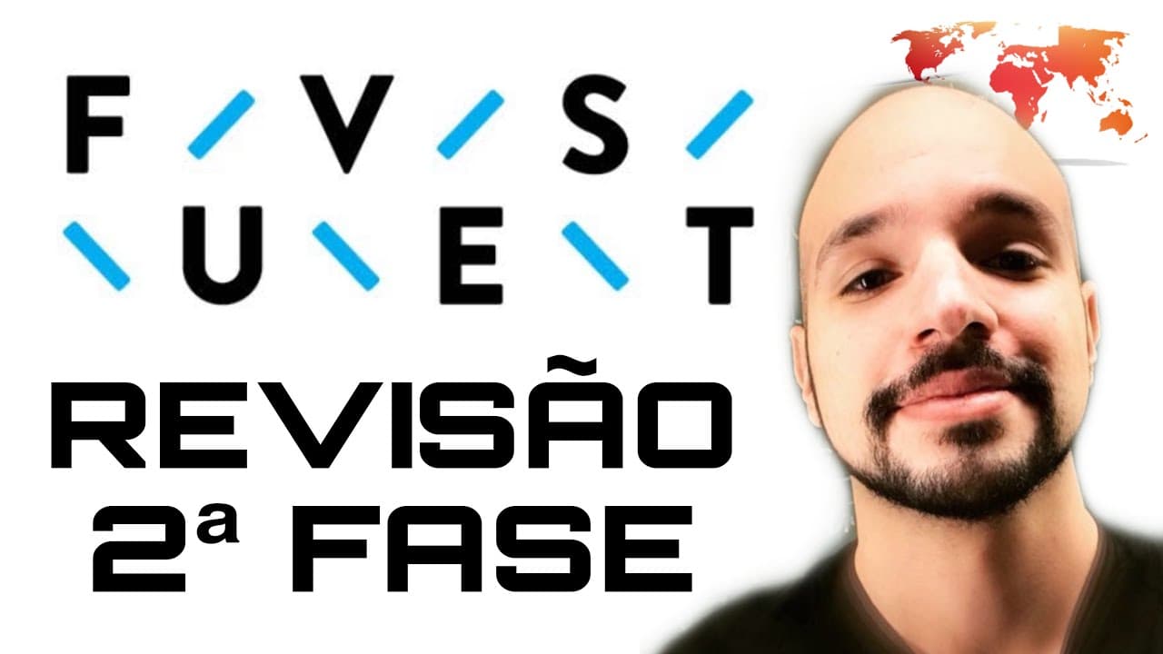 Thumbnail: REVISÃO FUVEST 2ª FASE (GEOGRAFIA) | Ricardo Marcílio