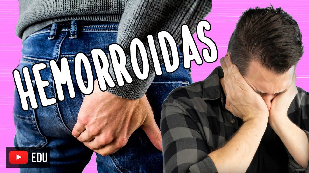Thumbnail: HEMORROIDAS - O que é, causas e o que fazer? Biologia com Samuel Cunha