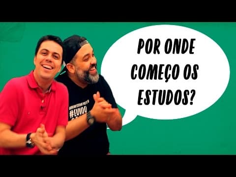 Thumbnail da aula: Por onde começo os estudos? - Me Tira Uma Dúvida | Descomplica