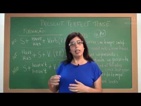 Thumbnail da aula: Videoaulas Poliedro | Enem | Present Perfect Tense:  Formação e Usos