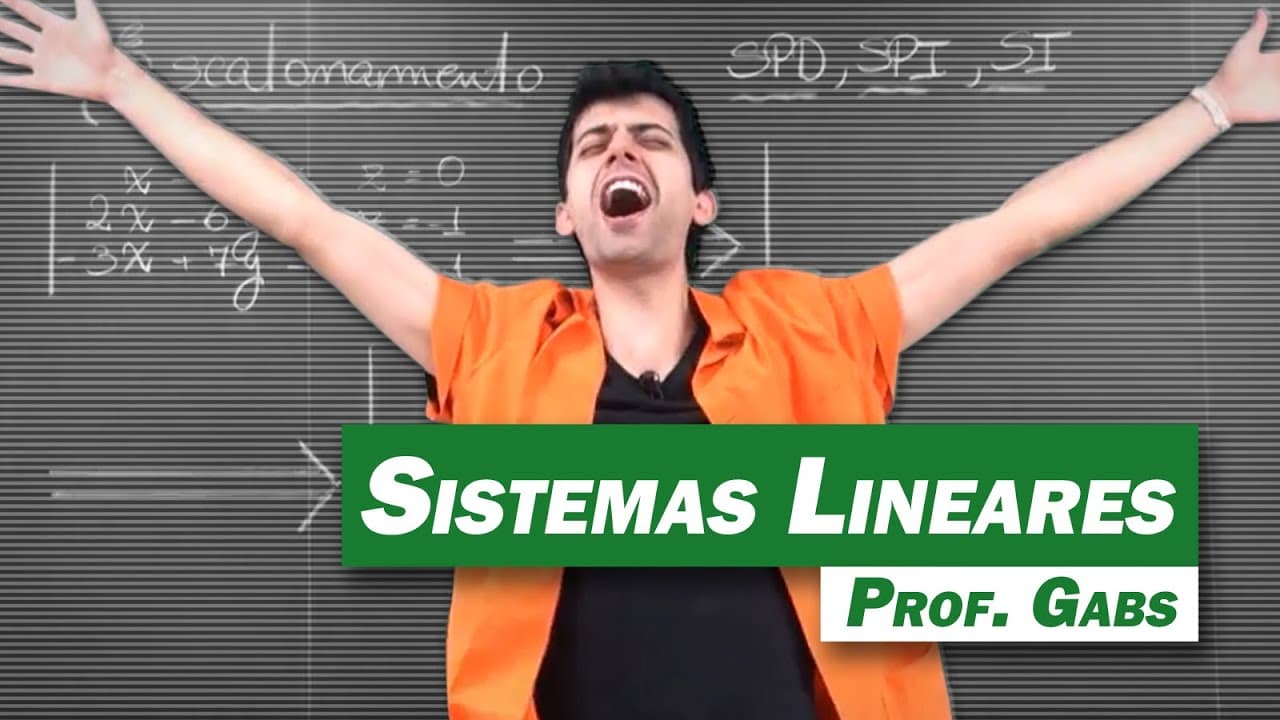 Thumbnail: Matemática - Sistemas Lineares
