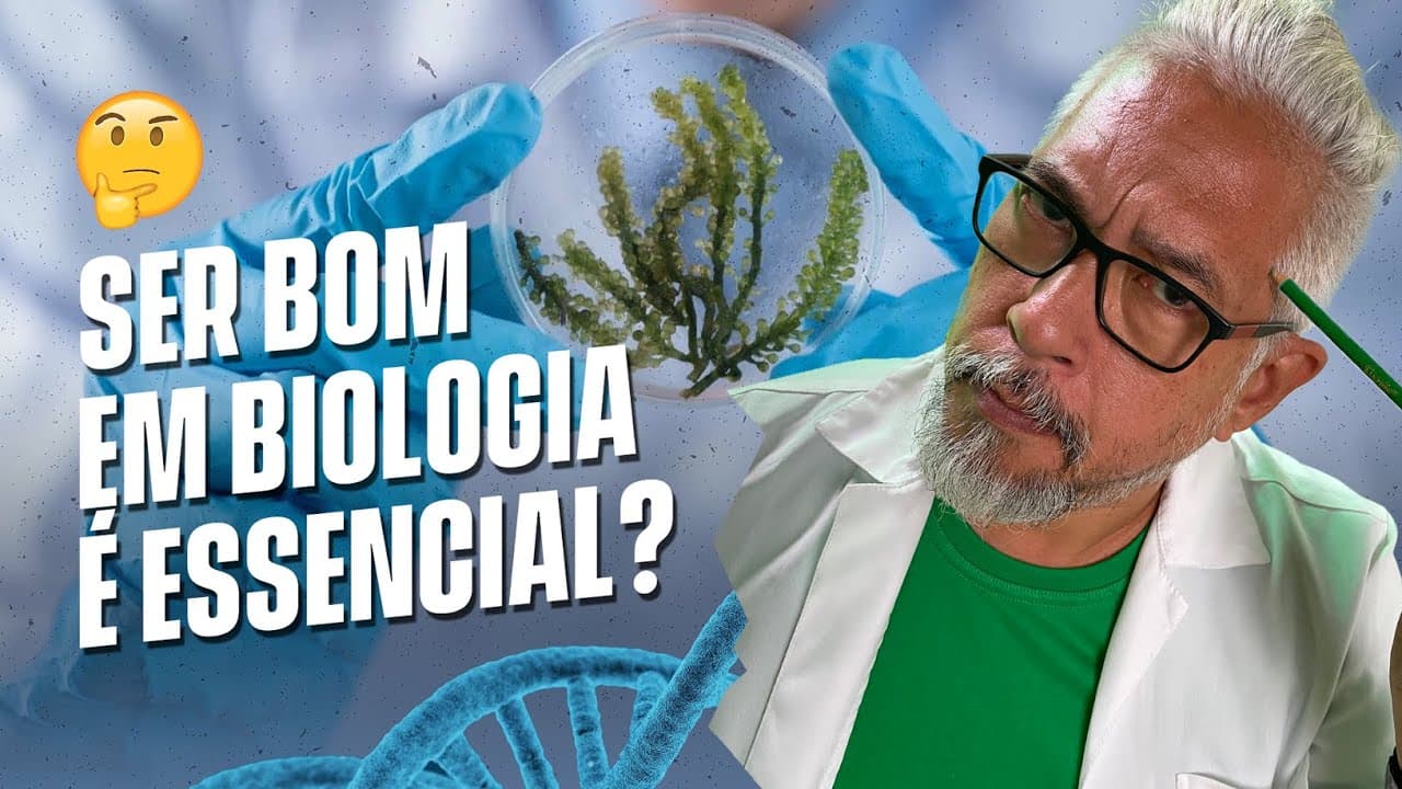 Thumbnail: PARA CURSAR MEDICINA, PRECISO SER BOM EM BIOLOGIA? | MODO MEDICINA #19
