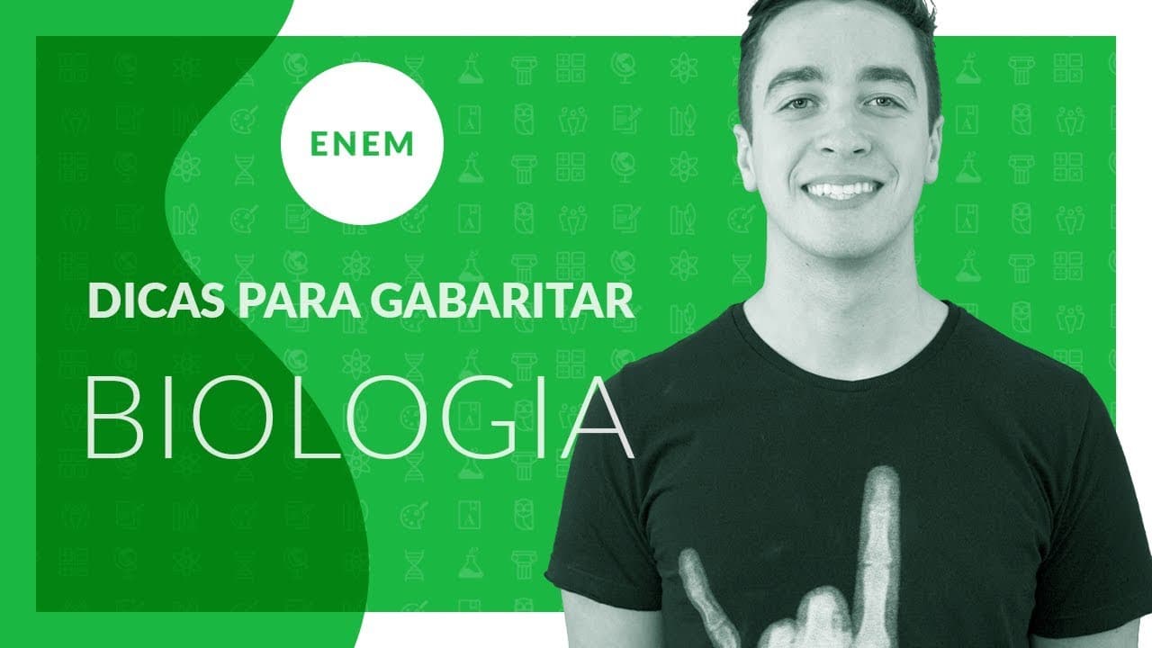 Thumbnail: O QUE MAIS CAI DE BIOLOGIA NO ENEM? ★ Spoiler do Enem