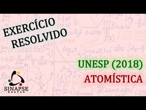 Thumbnail da aula: UNESP (2018) - PROPRIEDADES PERIÓDICAS