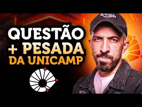 Thumbnail da aula: Questão PESADA de MATEMÁTICA da UNICAMP (Probabilidade)