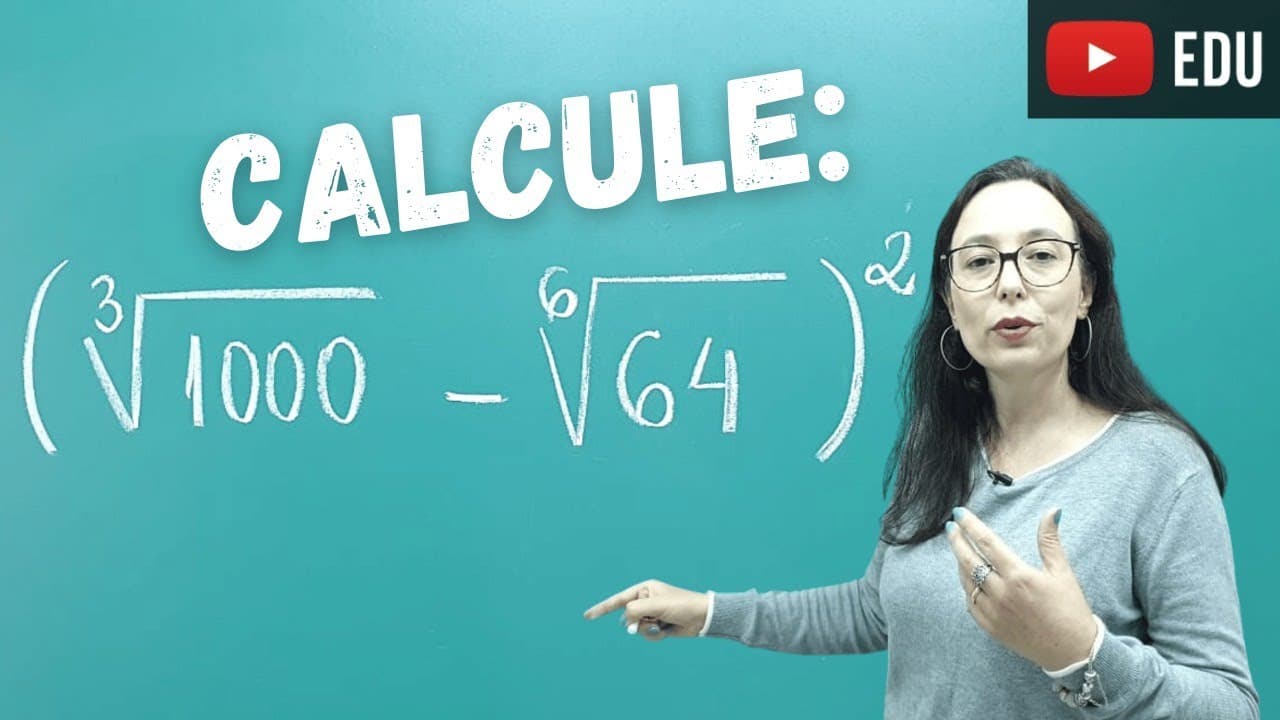 Thumbnail: Expressão com Radicais - Professora Angela