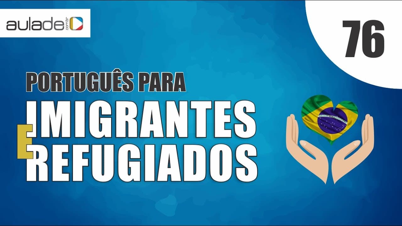 Thumbnail: Português para imigrantes e refugiados: Aula de longe