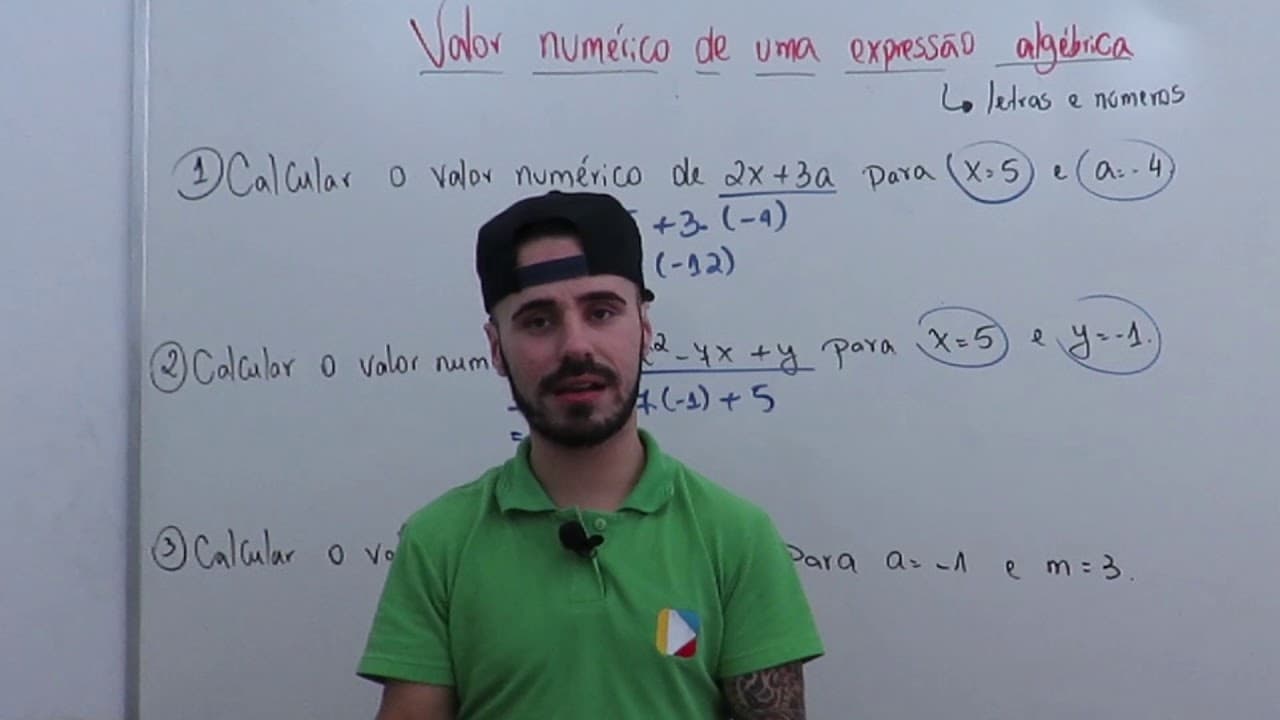 Thumbnail: Matemática - Valor numérico de uma expressão algébrica