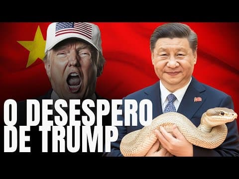 Thumbnail da aula: EUA em Perigo? A Ação Surpreendente da China no Cenário Global