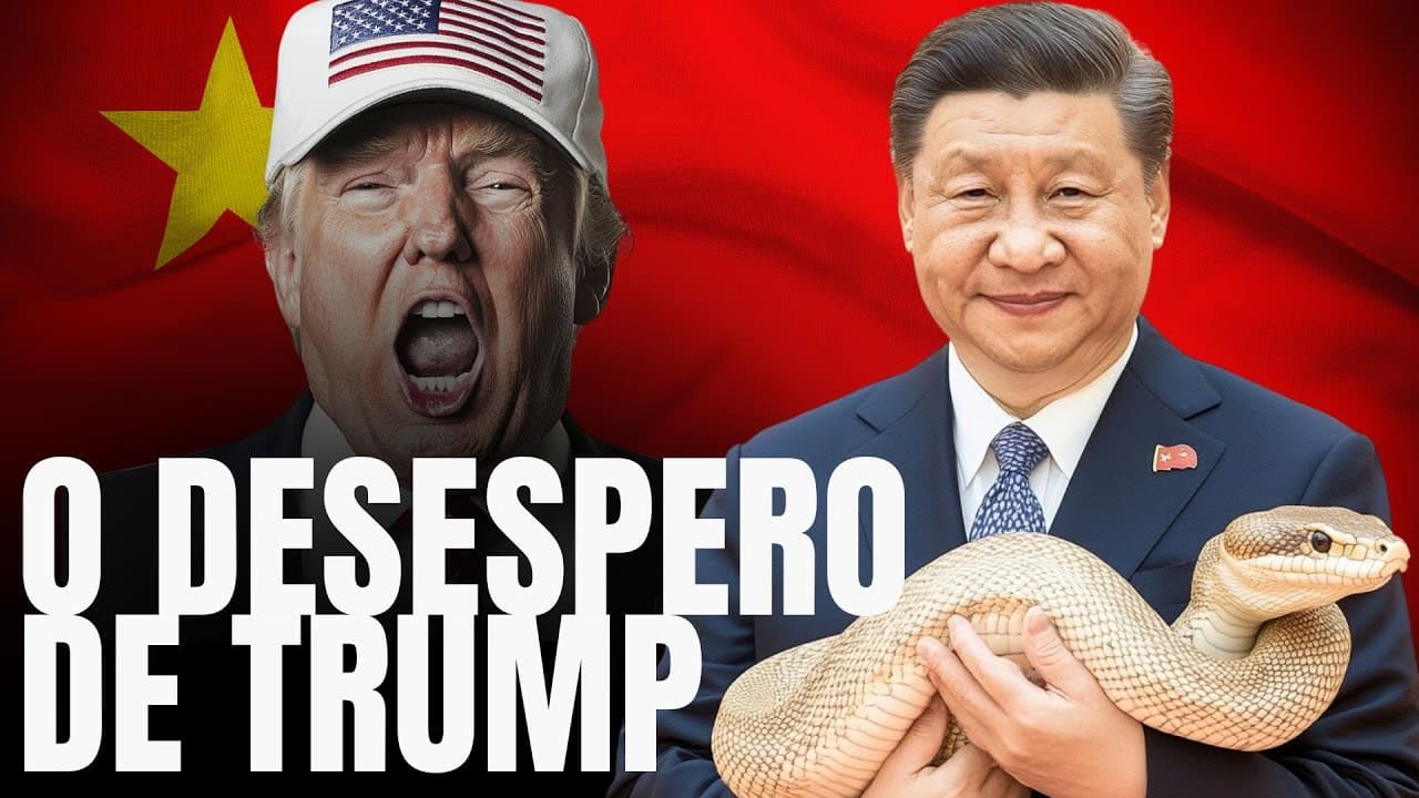 Thumbnail: EUA em Perigo? A Ação Surpreendente da China no Cenário Global