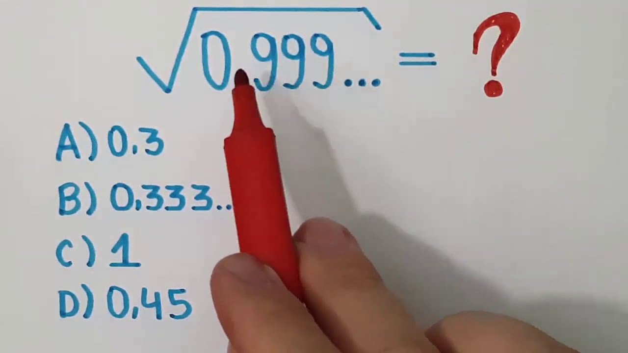 Thumbnail: 🔥 HELP MATEMÁTICA BÁSICA - Raiz com dízima periódica  #158