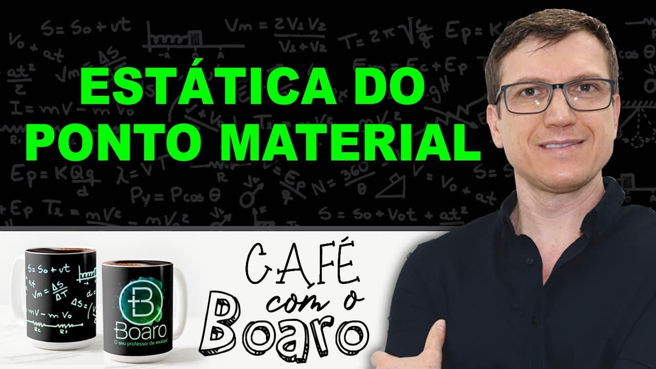 Thumbnail: ESTÁTICA do PONTO MATERIAL - ESTÁTICA - EXERCÍCIOS para REVISÃO de FÍSICA – EXC117