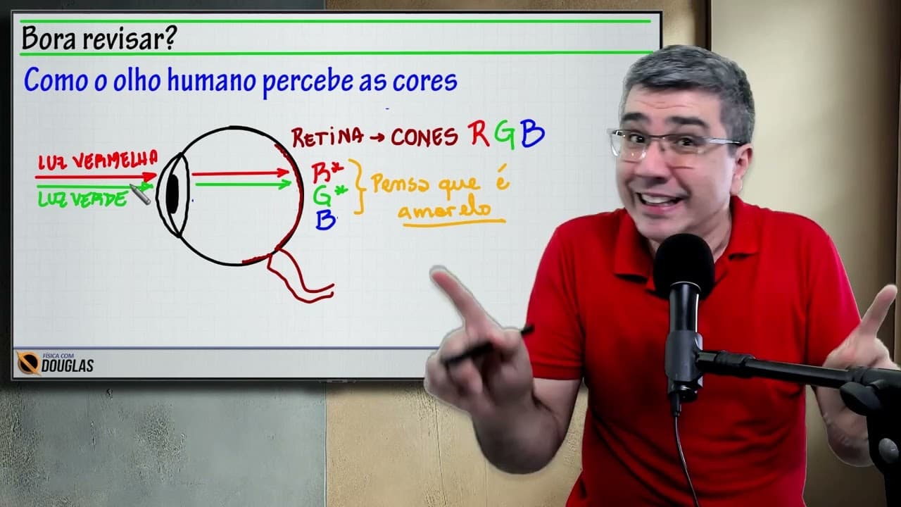 Thumbnail: Bora Revisar: As cores e o olho humano