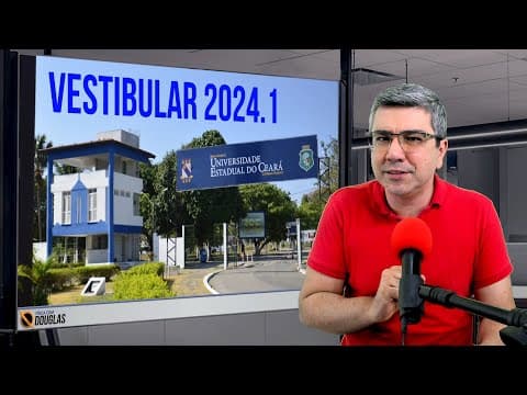 Thumbnail da aula: (Uece 2024 adaptada)  Em um laboratório de óptica, sobre um trilho óptico