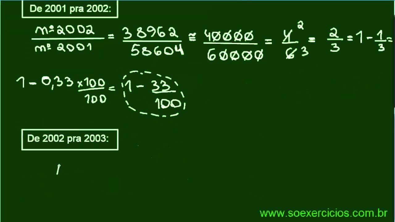Thumbnail: Resolução da questão 24 de Matemática - 'Prova amarela' do ENEM de 2007