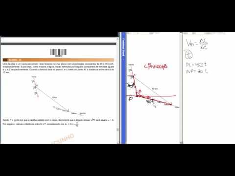 Thumbnail da aula: Resolução - Exercício 23 ; UNESP 2017 2ª fase (1º Dia)