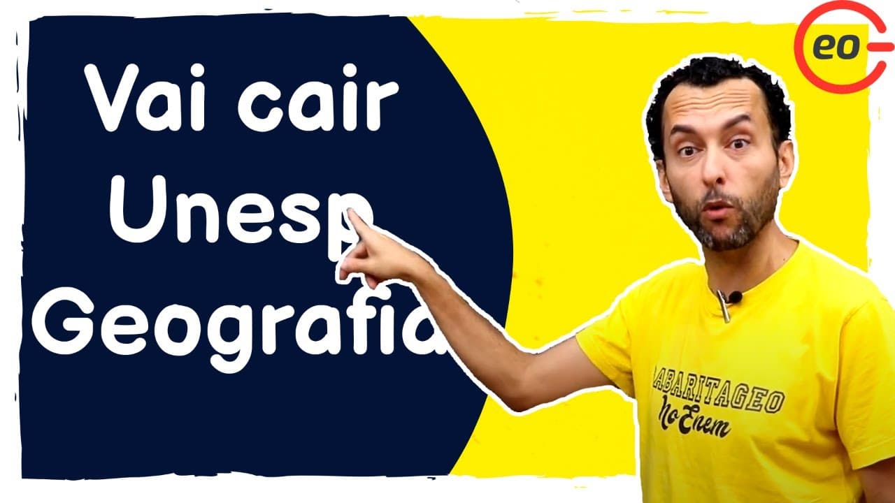 Thumbnail: Geografia para UNESP | Semana Mão na Massa |