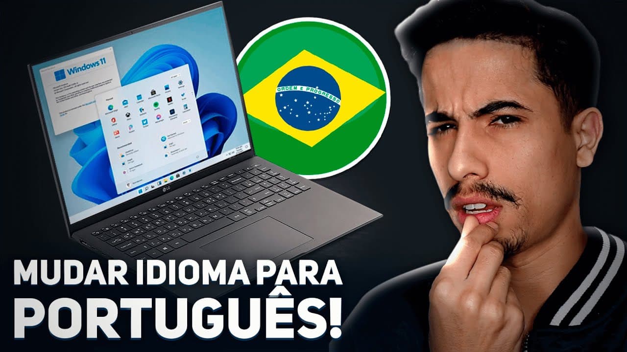 Thumbnail: Como MUDAR IDIOMA DO WINDOWS 11 para PORTUGUÊS!