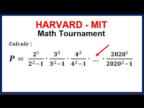 Thumbnail da aula: 💟 LINDA QUESTÃO DE ÁREA SOMBREADA - Somatório (Harvard MIT) #41💟