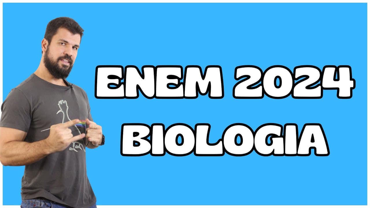 Thumbnail: ENEM 2024 - Utilizando-se um mesmo meio nutritivo três gêneros bacterianos diferentes foram submetid