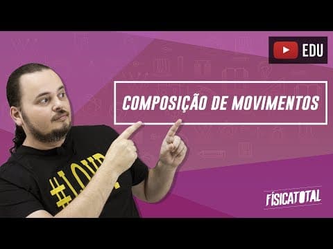Thumbnail da aula: Composição de movimentos | resultante relativa e arrasto | Física em Questões 021