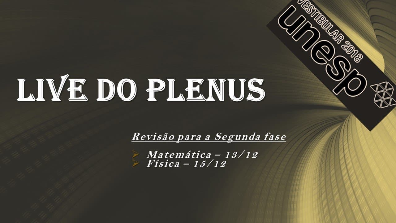 Thumbnail: UNESP 2018 - Revisão de Física (Segunda fase)