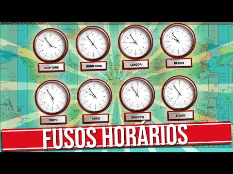 Thumbnail da aula: FUSOS HORÁRIOS