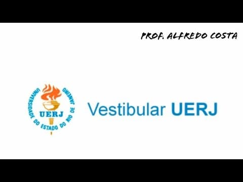 Thumbnail da aula: UERJ 2015 Em uma área onde ocorreu uma catástrofe natural, um helicóptero em movimento retilíneo