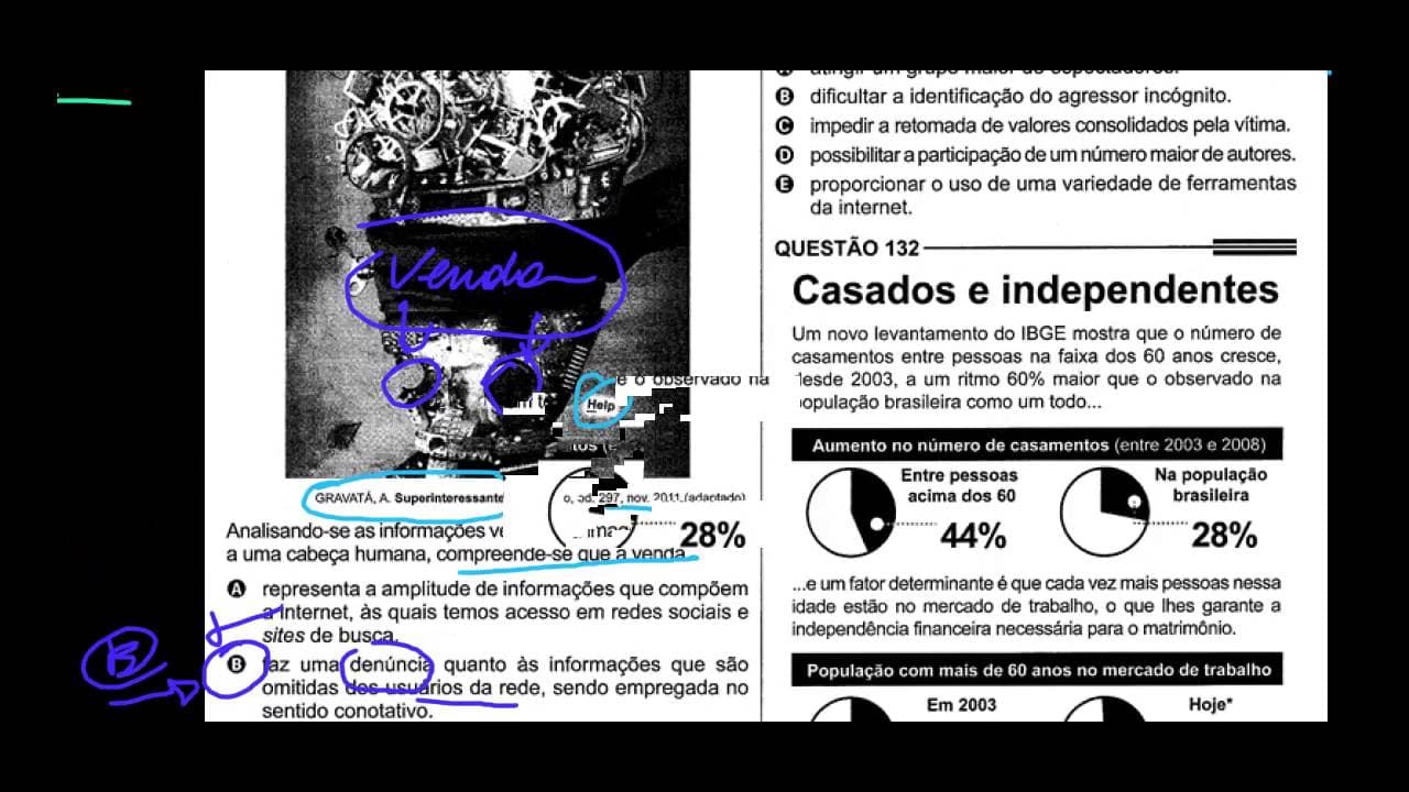 Thumbnail: ENEM 2013 Linguagens q127 - 135 # 25