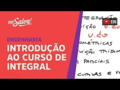 Thumbnail da aula: Me Salva! INT01 - Introdução ao curso de Integral