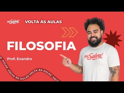 Thumbnail da aula: O que é Filosofia?  | Volta Às Aulas | Me Salva! ENEM 2022