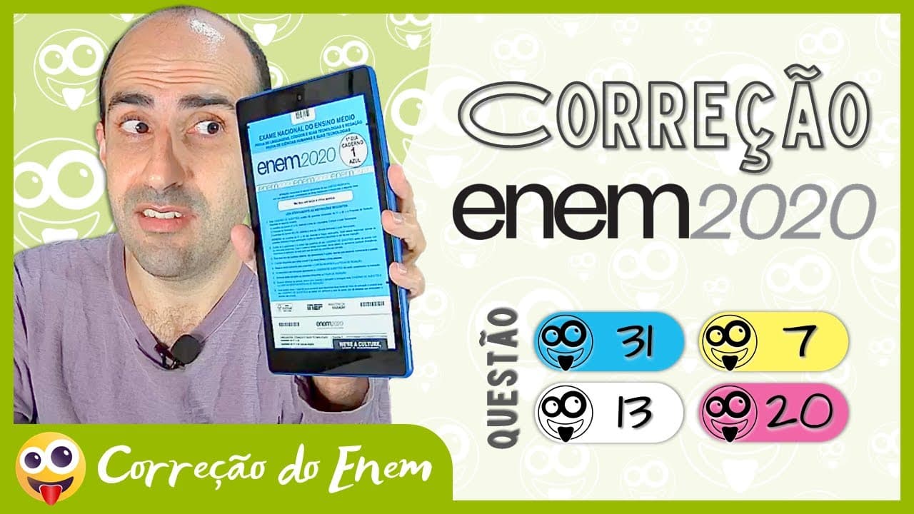 Thumbnail: [CORREÇÃO DO ENEM] Questão 31 - Enem 2020 impresso - Prova azul ▷ Coração clinicamente partido