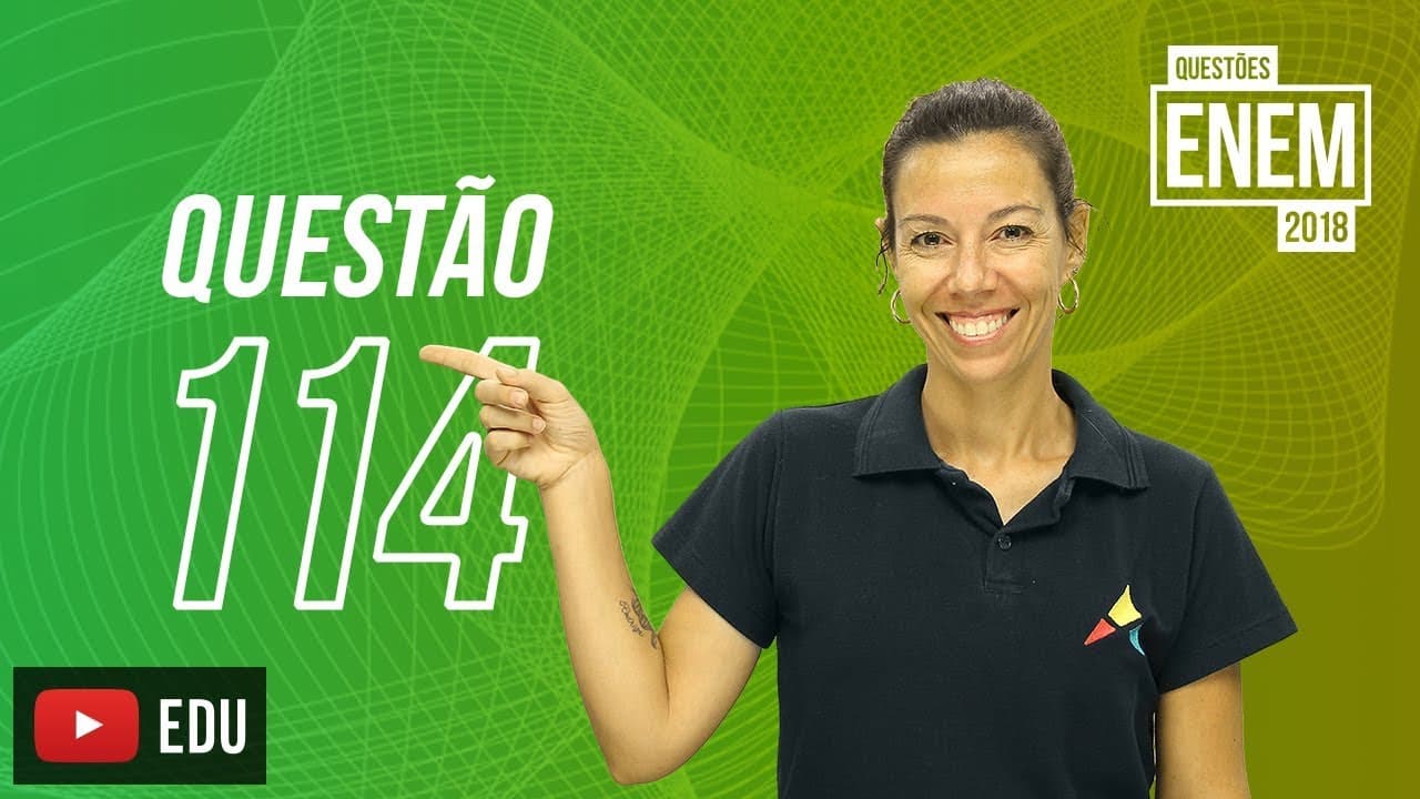 Thumbnail: ENEM 2018 | Citologia | Questão 114 (caderno amarelo)