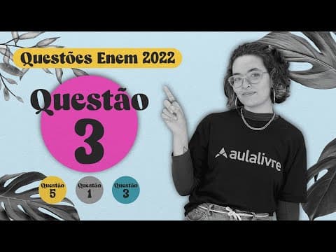 Thumbnail da aula: ENEM 2022 | Tirinha idiomática | Questão 3 (Inglês)