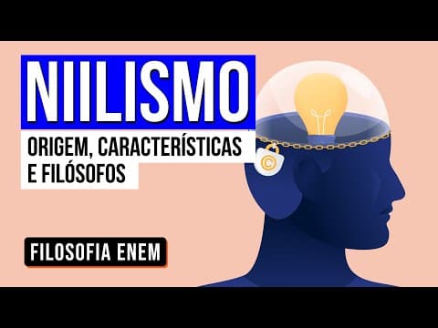 Thumbnail da aula: NIILISMO: origem, características e filósofos | Filosofia para o Enem | Ernani Júnior da Silva