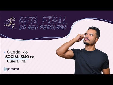 Thumbnail da aula: Reta Final l Ep. #5 - Queda do Socialismo na Guerra Fria, com prof. Junio e prof. Bruno