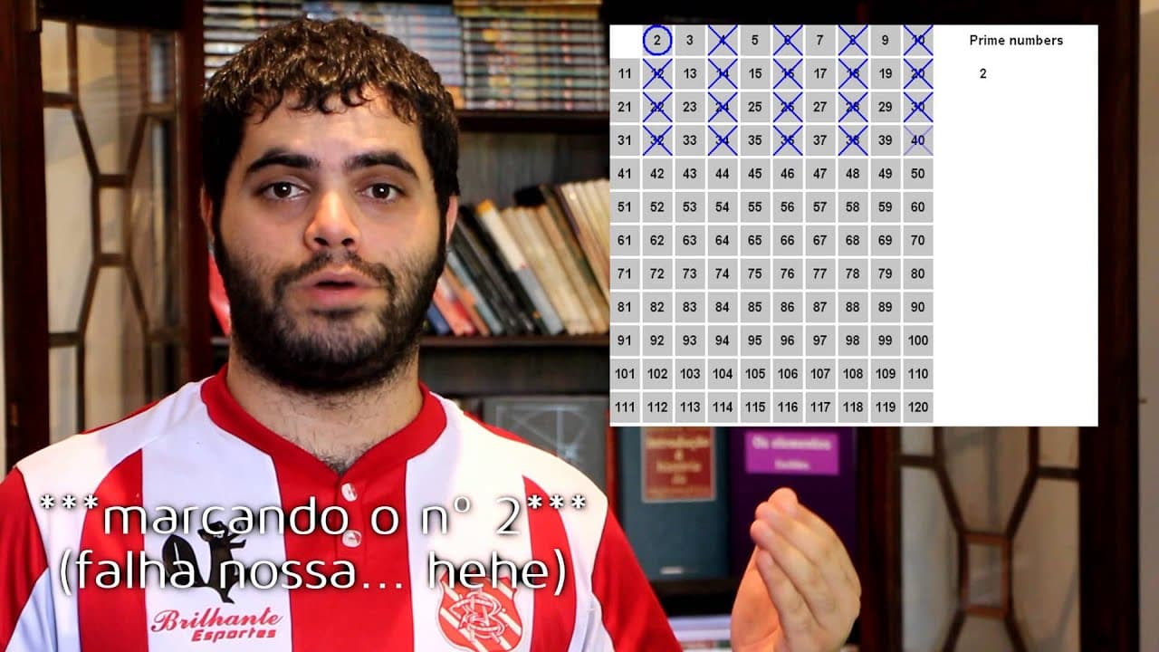 Thumbnail: O Crivo de Eratóstenes e Os Números Primos | Matemática Rio