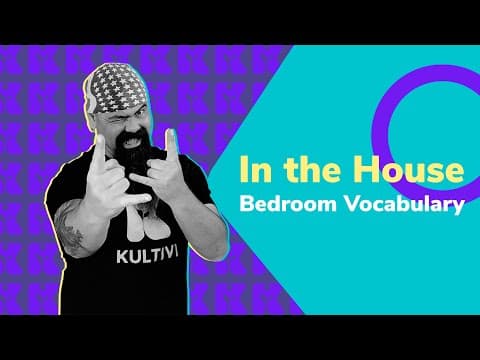 Thumbnail da aula: In the House - Bedroom Vocabulary | Inglês 2.0 | Aula #107