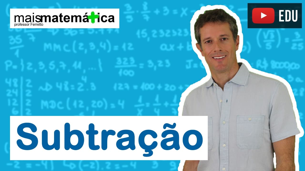 Thumbnail: Matemática Básica - Aula 2 - Subtração