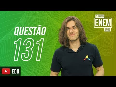 Thumbnail da aula: ENEM 2018 | Conservação da quantidade de movimento | Questão 131 (caderno amarelo)