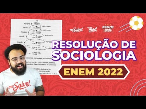 Thumbnail da aula: Tudo que rolou em Sociologia no ENEM 2022 | GABARITO | Me Salva! ENEM 2022 #mesalvanoenem