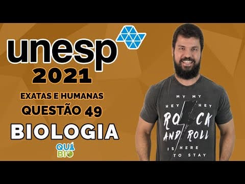 Thumbnail da aula: UNESP 2021 - Questão 49 - A distribuição do gênero Tapirus no tempo e no espaço indica que