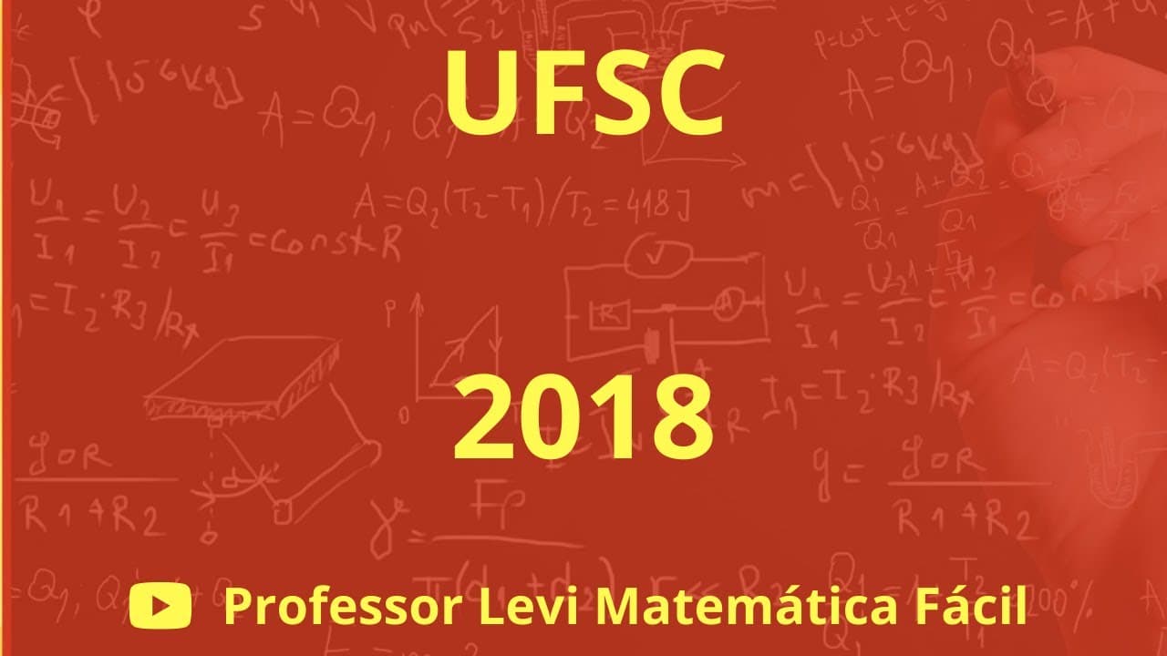Thumbnail: Questão vestibular UFSC 2018