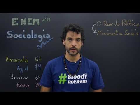 Thumbnail da aula: ENEM 2017 - Questão 57 de Sociologia (Caderno Amarelo)