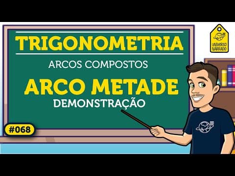 Thumbnail da aula: Arco Metade: Exemplo | Trigonometria