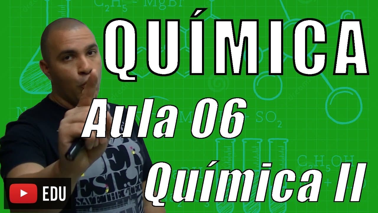 Thumbnail: [Questão Comentada] - UFRN - Tema: MISTURA DE SOLUÇÕES E CONCENTRAÇÃO ÍONS