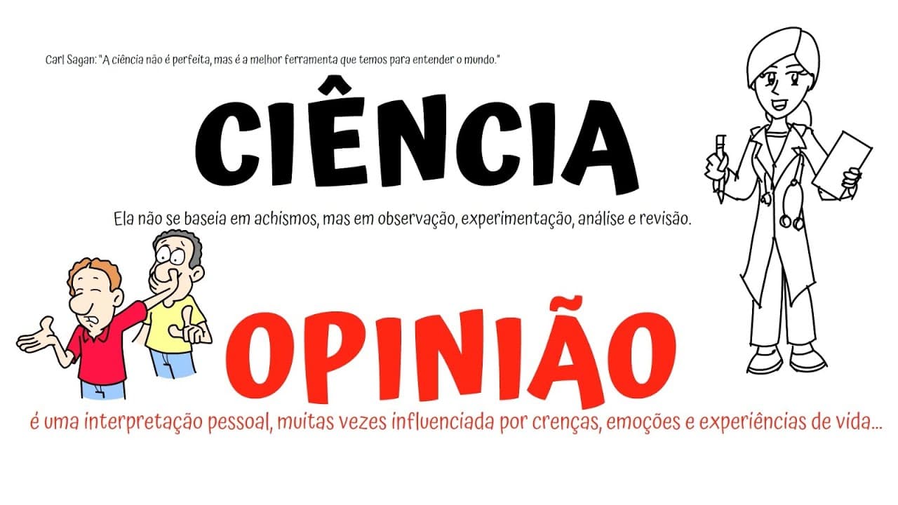 Thumbnail: CIÊNCIA E OPINIÃO