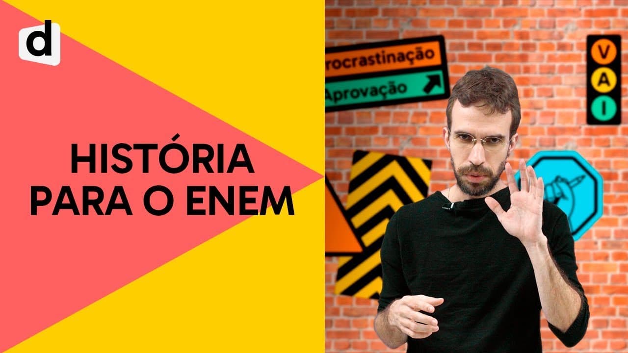 Thumbnail: COMO ESTUDAR HISTÓRIA PARA O ENEM | PLANTÃO DESCOMPLICA