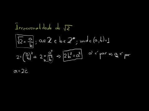 Thumbnail da aula: Irracionalidade da Raiz Quadrada de 2 | Matemática Rio