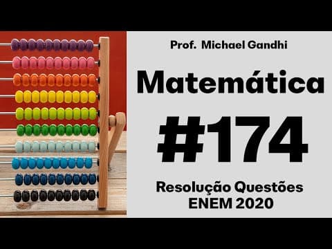 Thumbnail da aula: ENEM 2020 - O fenômeno das manifestações populares de massa traz à discussão como estimar
